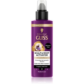 Schwarzkopf Gliss Full Hair Wonder ser pentru activarea rădăcinii - imagine 2